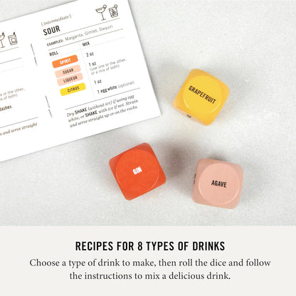 Mixology Dice - Inspiration for Craft Cocktails / New Edition