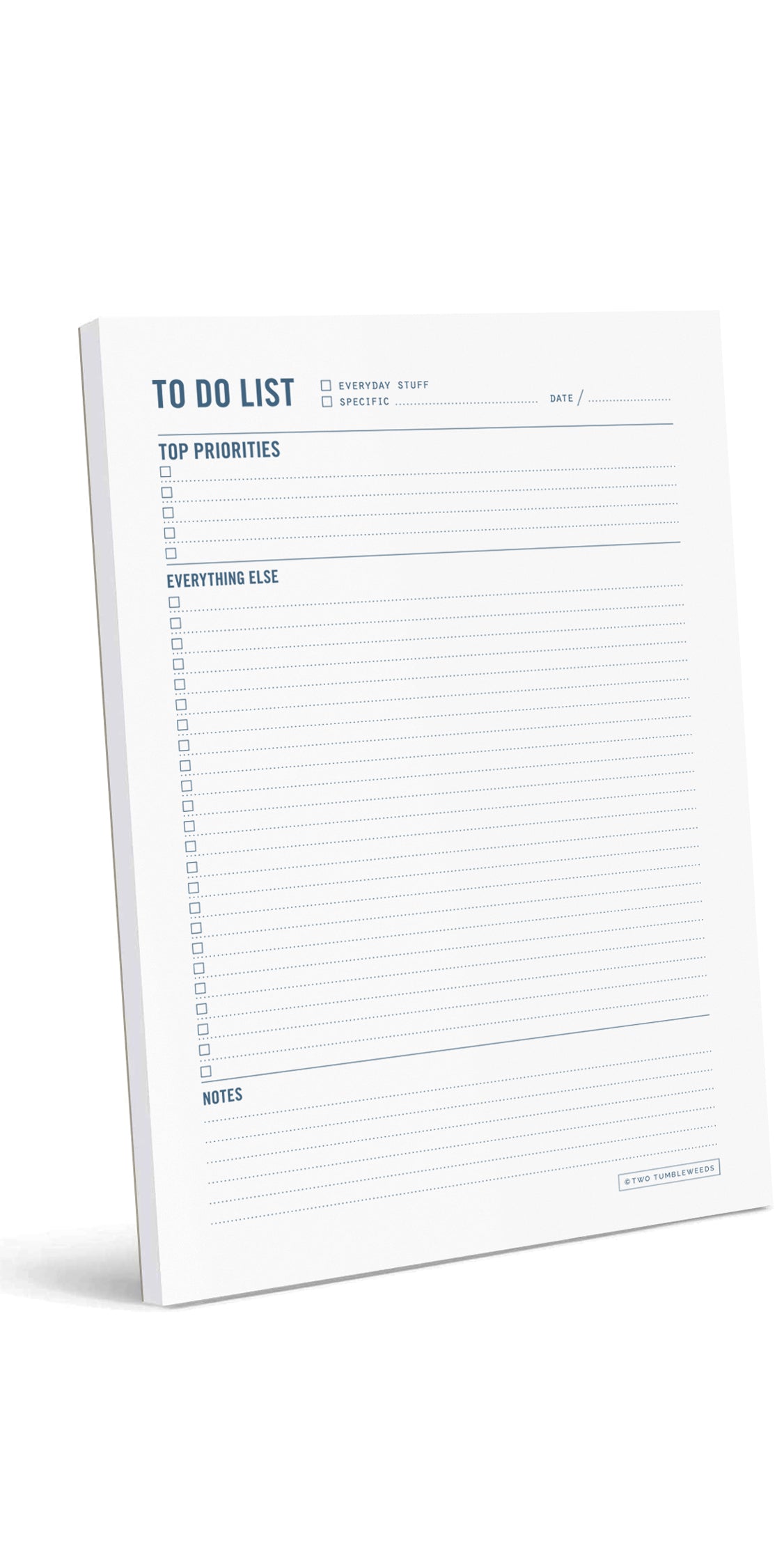 Minimalist To Do List Planner